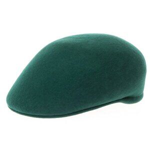Ferrecci Green Blend Flat Cap 100% Australian Wool